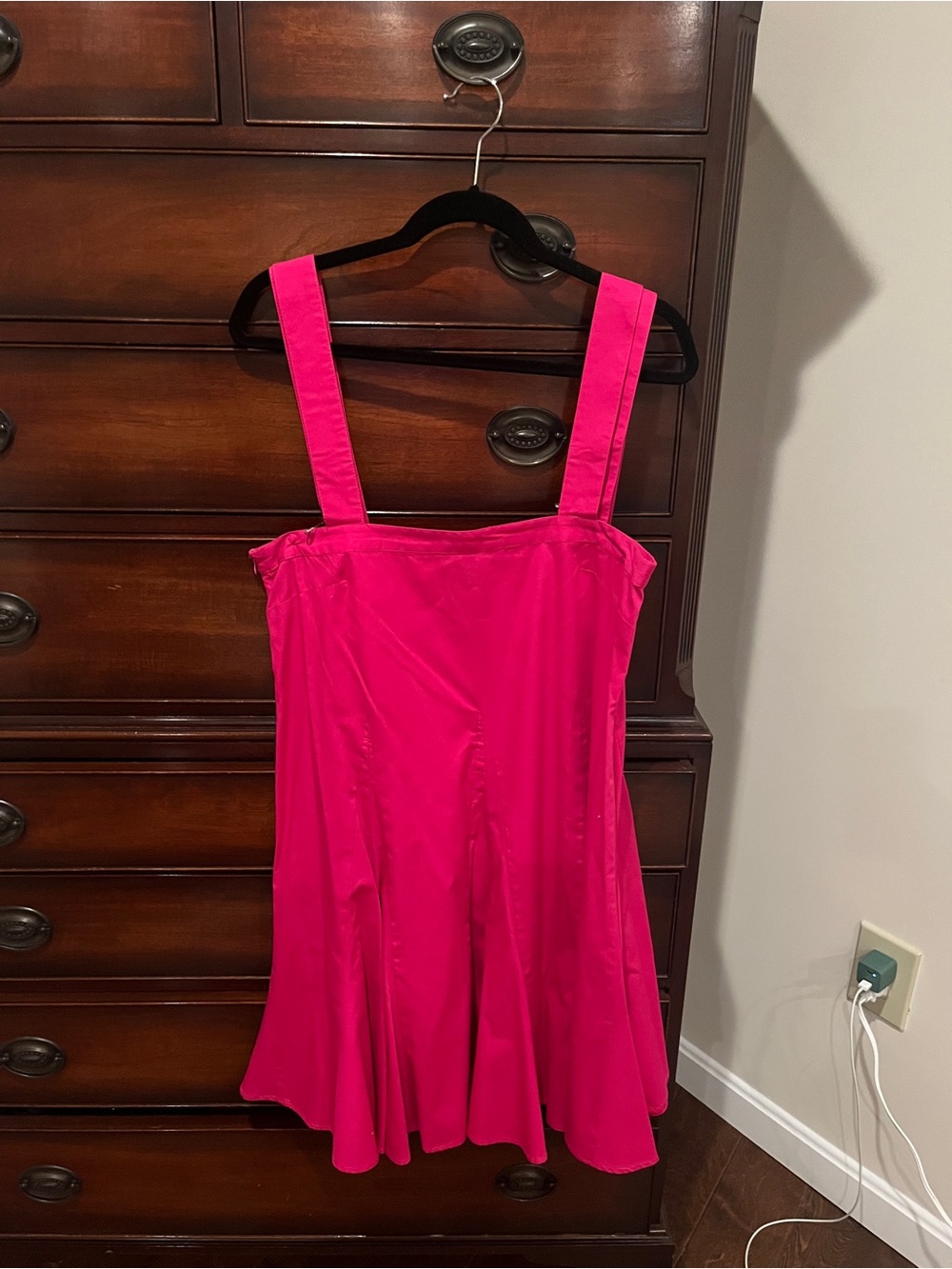 Aqua Vibrant Fuchsia Dress